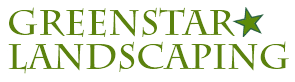 Greenstar Landscaping Company Text Logo